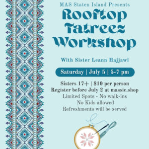 Tatreez Workshop