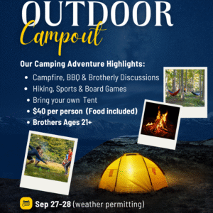 Brothers' Outdoor Campout - Sep 27