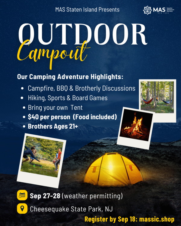 Brothers' Outdoor Campout - Sep 27