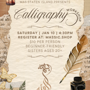 Sisters Calligraphy Workshop