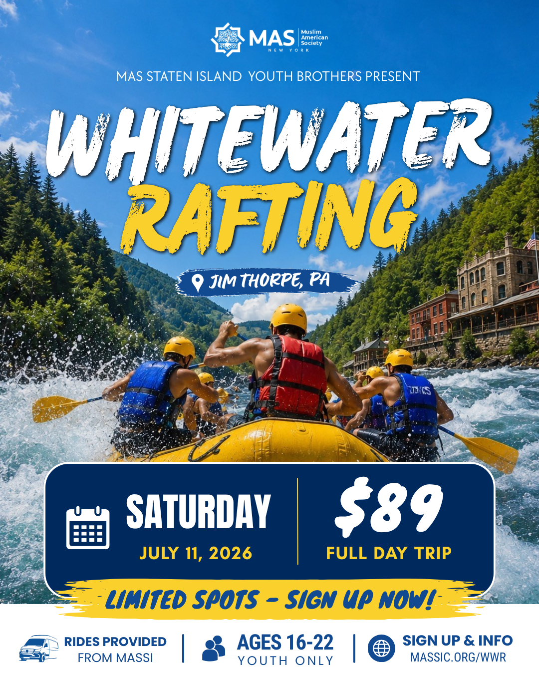 Whitewater Rafting Trip