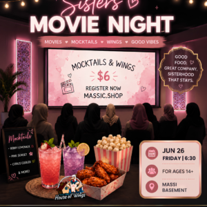 Sisters Movie Night for Ages 14+