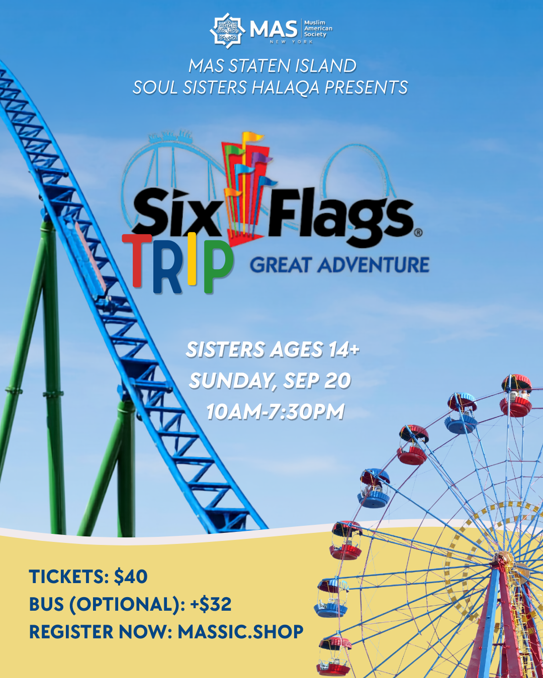 Six Flags Trip